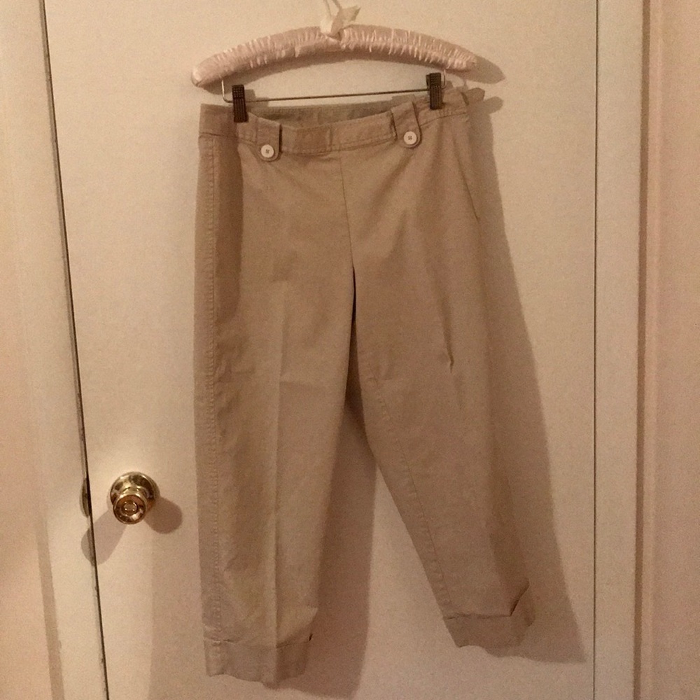 Talbots cuffed capris